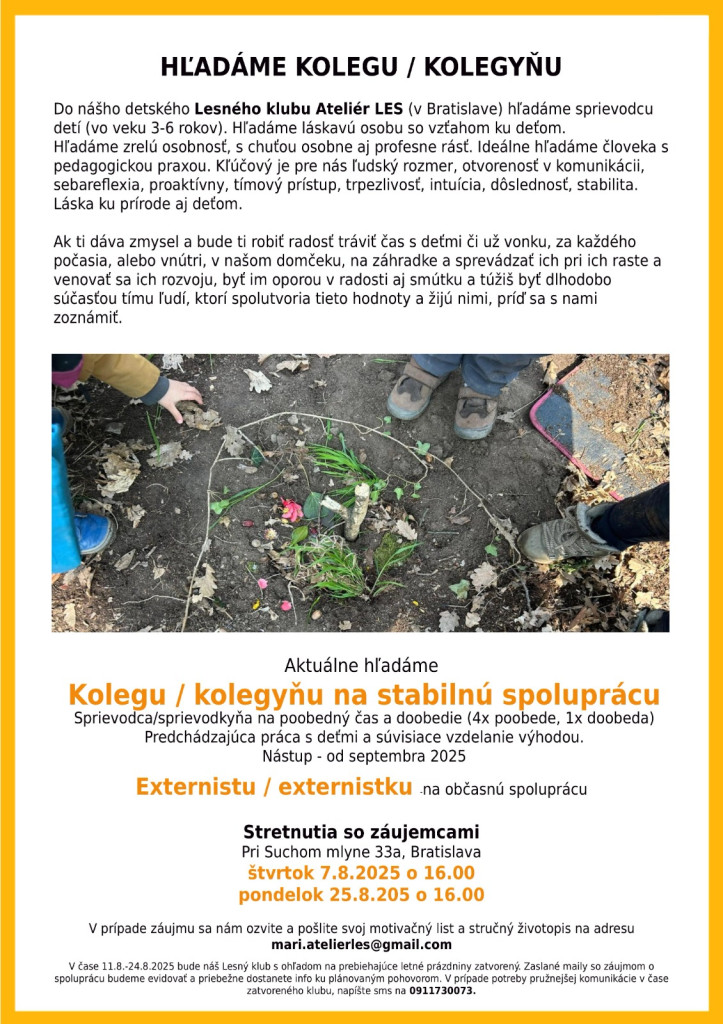 Leták učiteľ 2025